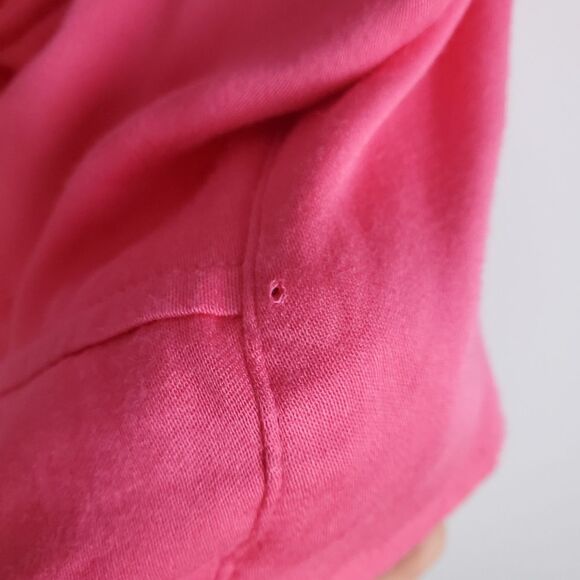 Free People Mila Pink Tie Crop Top Size Small - Picture 6 of 9